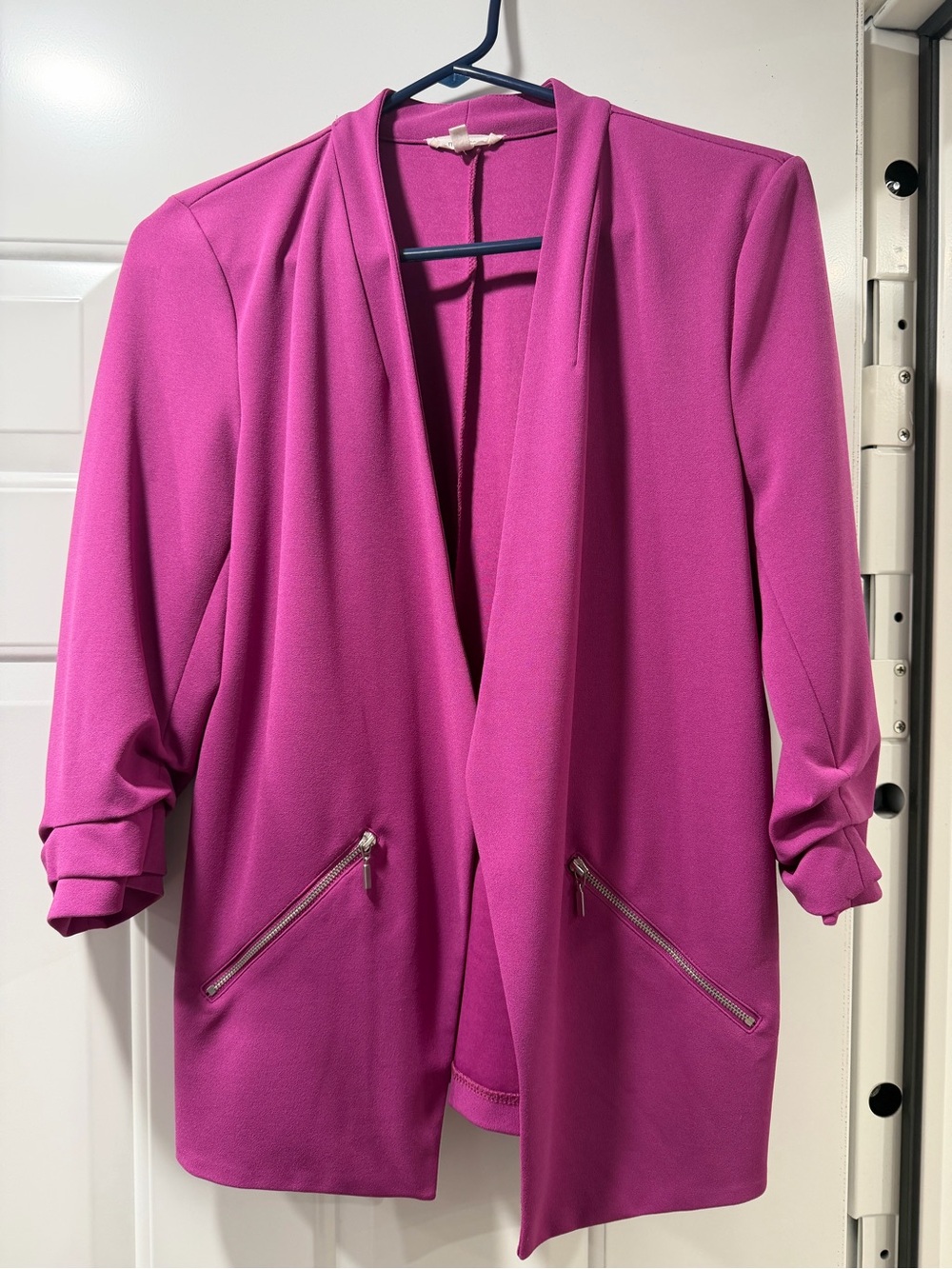 Maurice’s Open Front Blazer Jacket - Magenta